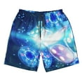 thumbnail image 4 of Bixox Men's Casino printing Casual Classic Fit Short Summer Beach Shorts, 4 of 6