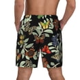 thumbnail image 4 of Goofa Multicolored Butterflies Printed Men's Swim Trunks Board Shorts Quick Dry Mens Swimming Trunks with Compression Liner,Breathable Fit Hawaii Beach Shorts-Small, 4 of 9