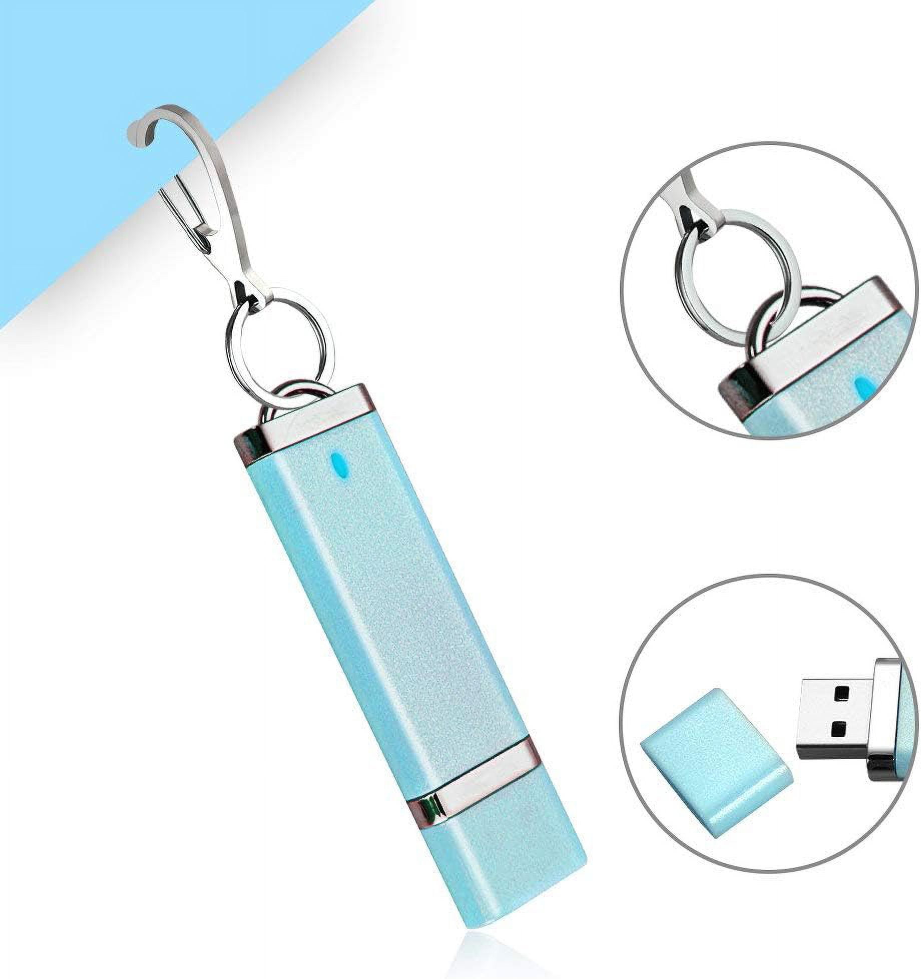 5 Pack 32GB Flash Drive TOPESEL USB Flash Drive Thumb Drives Colorful USB 2.0 Memory Sticks