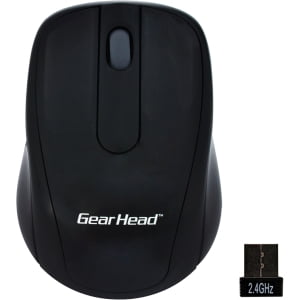 NWL OPTICAL MICE BLACK W/ SILVERACCENTS 2.4GHZ
