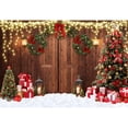 thumbnail image 3 of SUNOLIFE Christmas Backdrop Banner Xmas Tree Board Photo Background Banner 5x3ft, 3 of 3