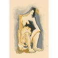 thumbnail image 2 of Mikuláš Galanda 11x14 Gold Ornate Wood Frame and Double Matted Museum Art Print Titled - Old Age (1936-1937), 2 of 4
