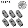 thumbnail image 2 of Cable Holder Clips, 20-Pack Cable Management Cord Organizer Clips Silicone Self Adhesive for Desktop USB Charging Cable Power Cord Mouse Cable Wire PC Office Home, 2 of 9