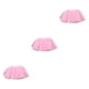 thumbnail image 2 of Minnieouse niña niño traje tul estiramiento ballet danza dancewear tutú de cuatro capas para vestido de navidad hilo / rosa s / para Type1 NO1, 2 of 6