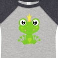 thumbnail image 4 of Inktastic Cute Frog, Green Frog, Frog Prince, Crown Boys or Girls Baby Bodysuit, 4 of 5