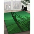 thumbnail image 3 of Ahgly Company Machine Washable Indoor Rectangle Transitional Deep Emerald Green Area Rugs, 8' x 10', 3 of 7