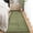 Green, variant on Garvee 2'x6' Modern Geometric Runner Rug Solid Rug, Washable Rug Non-Slip Low Pile Indoor Carpet for Hallway Bedroom Kitchen, Green