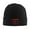 Black, variant on Hajime No Ippo Kamogawa Boxing Gym Beanie Hat Winter Warm Knit Cuffed Cap For Women Men Deep Heather
