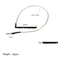 thumbnail image 2 of Xuanheng 4X Ukulele Rod Piezo Pickup Under Saddle 2.5mm Plug for Ukulele Uke Replacement, 2 of 8