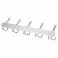 thumbnail image 3 of Gancho de pared Worallymy para baño cocina toalla ropa esponja colgador de almacenamiento gancho de riel de acero inoxidable Worallymy JD735810442, 3 of 7