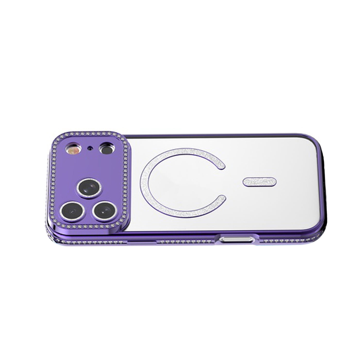 Magsafe Jewel Case for iPhone 17 Pro - Purple