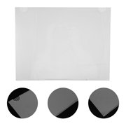 LOLIPPYY 3-Pack Acrylic Wall-Mounted Sign Holders for Insertion and Quick Updates in Home or Office