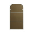 thumbnail image 2 of Metal Frame Arch Full Length Mirror 35x66 Inch in Black, 2 of 7