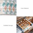 thumbnail image 6 of Placemats 1 Pack, Teal Red Coastal Woven Placemat, Linen Place Mats for Kitchen/Dining Tables, Beach Nautical Sea Turtle Coral Starfish Vintage Washable Table Mats for Party, 6 of 8