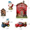 thumbnail image 7 of Miniature Fairy Gnome Garden Accessories Farm Fairy Garden House Decoration Outdoor Fairy Garden Gnome Figurines Decor Kit for Mother Birthday Gift, 7 of 7