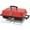J-Red, variant on Portable Charcoal Grill - Compact Outdoor BBQ with Heat Control, Thermometer, and Stainless Steel Legs - Perfect for Camping, Picnics, Beach Trips, and Backyard Barbecues