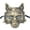 Gold, variant on Scary Horror Devil Wolf Masquerade Mask For Halloween Costume Dress UP Party