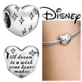 thumbnail image 1 of 925 Sterling Silver Disney Series Lilo Stitch Charm Fit Pandora Bracelet Silver 925 Original Bead Charms for Jewelry Making Gift Gao Jinjia LED, 1 of 2