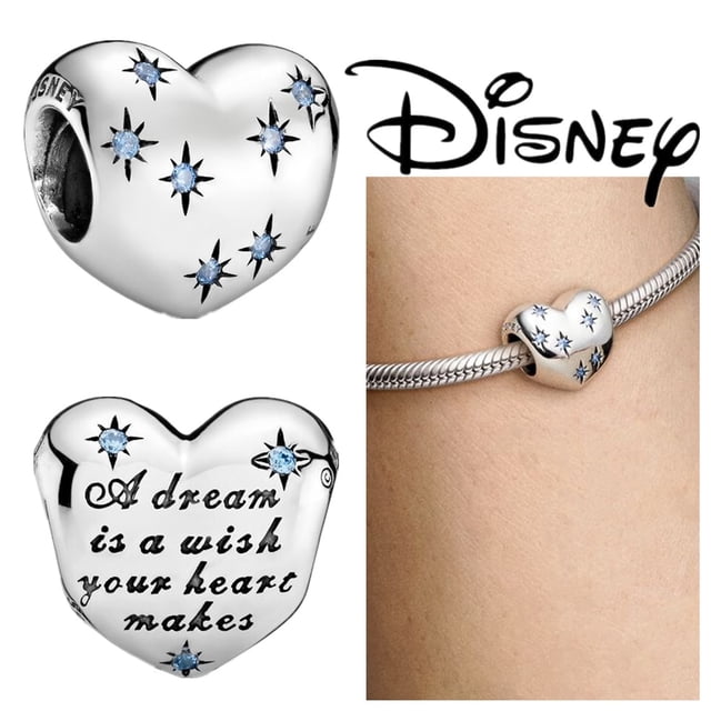925 Sterling Silver Disney Series Lilo Stitch Charm Fit Pandora Bracelet Silver 925 Original Bead Charms for Jewelry Making Gift Gao Jinjia LED