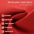 thumbnail image 4 of Kimunuk 14 Pcs Outdoor Cushion Slipcovers, Replacement Outdoor Patio Cushion Covers with 3 Size, Waterproof and Zippered, Fit for Outdoor Furniture, Patio Sofa Couch, Covers Only, Red, 4 of 6