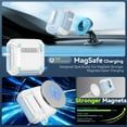 thumbnail image 6 of AirPods 4 Case,【Built-in Invisible Bracket】 Secure Lock Case [Compatible with MagSafe] for AirPods 4th Generation 2024 wiht Cleaning Kit,Auto-Open,Military Grade Protective, 6 of 6