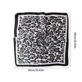thumbnail image 4 of Classical Animal Print Square Scarf Lightweight Breathable Polyester Neckerchief Stylish Headwear Wrap 4 Color Available, 4 of 12