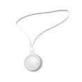 thumbnail image 2 of Ventilador portátil para colgar en el cuello, funciona con pilas, pequeño, para acampar al aire libre, regalo de verano blanco, 2 of 9