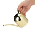 thumbnail image 4 of 500ml Stainless Steel Watering Can Long Mouth Sprinkling Pot for Outdoor and Indoor House PlantsGold, 4 of 8