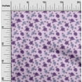 thumbnail image 2 of oneOone Rayon Mauve Fabric Floral Sewing Craft Projects Fabric Prints By Yard 56 Inch Wide, 2 of 4