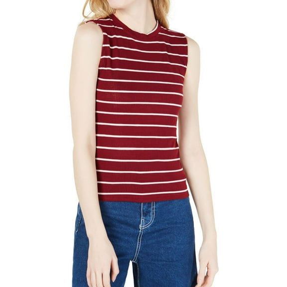 Maison Jules Womens Ribbed Tank Top