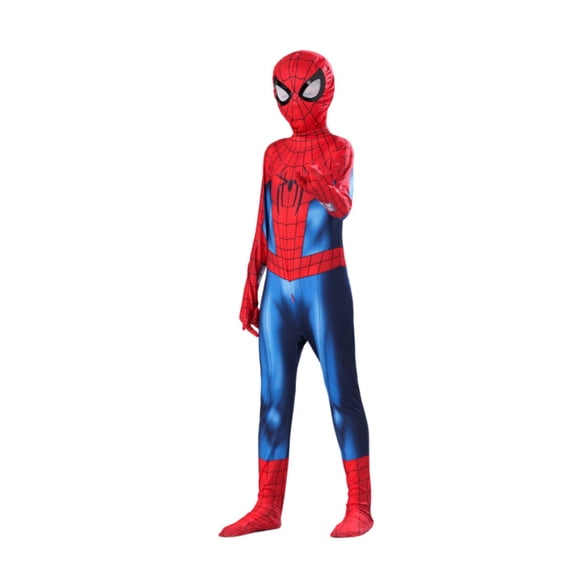 2026 New Halloween Spide Cosplay Costume, Super Hero Costume Set, Cosplay Set Includes Jumpsuit with Mask, Halloween Cosplay Dress Up Outfit