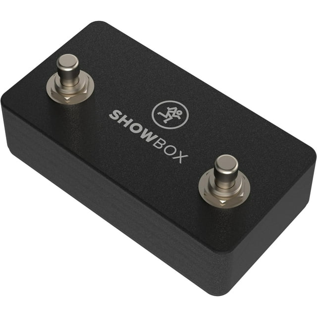 Footswitch Mackie con dos botones para altavoz ShowBox PA