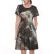 thumbnail image 1 of Balery Astronaut Polar Bear Roar Vestidos sueltos de manga corta para mujer, vestidos de verano 2025, vestidos casuales de corte A con vuelo., 1 of 6