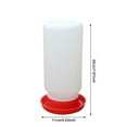 thumbnail image 3 of DFC Automatic Poultry Drinker Wide Brim Drinker Durable Poultry Waterer For Chickens And Small Birds, 3 of 5