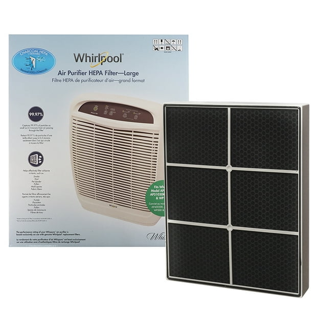 Whirlpool Air Purifier True HEPA and Charcoal Combined 2in1 Filter