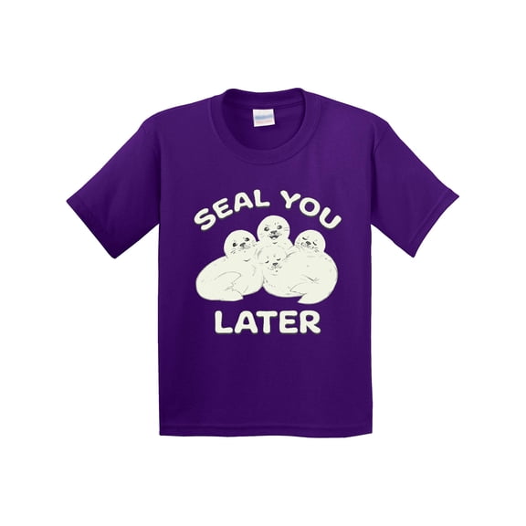 Inktastic Seal You Later Youth T-Shirt