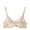 Beige#bras for women#17, variant on Women Sheer Lace Bra Triangle See Through V Neck Underwire Bralette Plunge Everyday Bras Khaki 36