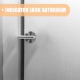 thumbnail image 4 of LOLIPPYY Occupied Sign Door Lock Metal Privacy Indicator for Bathroom and Shower Areas, 4 of 6