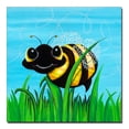 thumbnail image 2 of Trademark Fine Art "Bee at Play" Canvas Art by Sylvia Masek, 2 of 2
