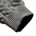 thumbnail image 6 of Fdrone Teen Girls Oversized Cable Knit Sweater Solid Color Long Sleeve Crew Neck Vintage Sweater Cozy Pullover Fall Winter Warm Fuzzy Sweatshirt, 6 of 7