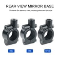 thumbnail image 4 of CNKOO 2 Pcs Support de Miroir pour Guidon de Vélo en Alliage d'Aluminium, Support de Miroir Réglable pour Vélos et Motos, 4 of 8