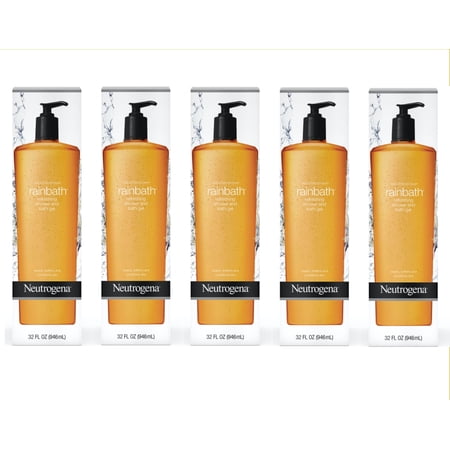 Neutrogena Rainbath Shower Gel 32 Ounce (Pack of 5)