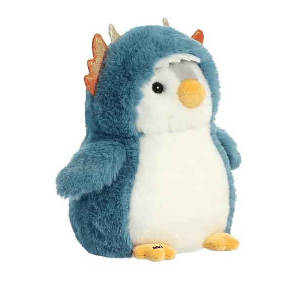 Peluche De Pingüino 20cm Belug, Azul Blanco