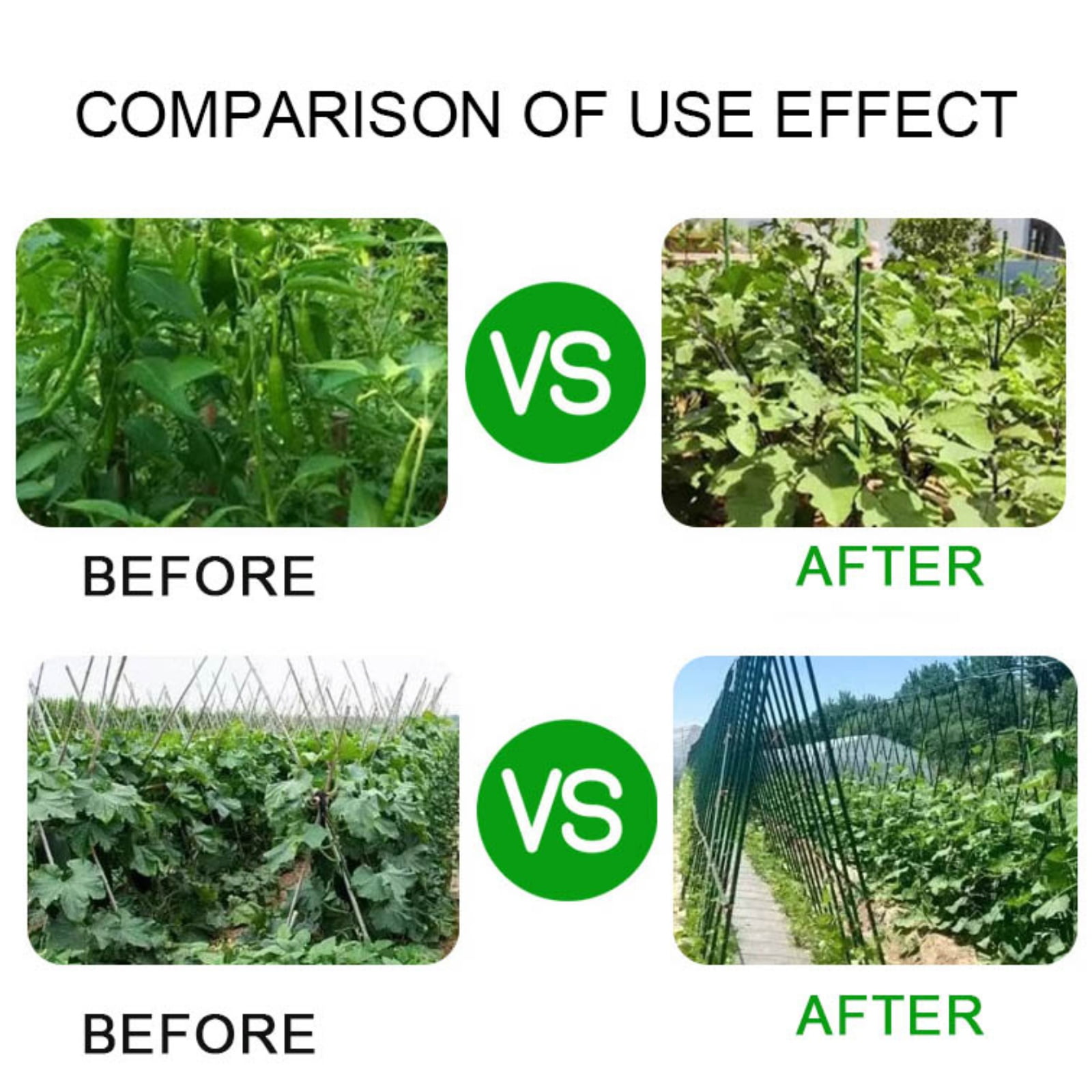 Trellis for Climbing Plants Outdoor, Foldable Garden Arch Trellis Plastic Coated Tube Trellis Net Outdoor Garden Trellis for Melon Gourd Cucumber Tomato Climbing Plants and Flowers