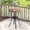 Walnut, variant on Vicllax Outdoor Round Small Bar Table Metal Modern Style for Garden Balcony (Diameter 27.6")