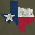 thumbnail image 3 of CafePress - Vintage Texas State Outline Flag T Shirt - Men's Classic Graphic Cotton T-Shirt, 3 of 4