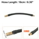 thumbnail image 4 of Adaptador de mandril de manguera de extensión de inflador de neumáticos roscado de 16 cm, tubo de bomba de aire, tubo de válvula de neumático para coche, camión, bicicleta, MTB, caucho de cobre, tono cobre negro Unique Bargains mandriles de llantas, 4 of 7