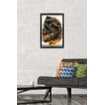 thumbnail image 2 of Jurassic World: Dominion - Giga Vs T. Rex Wall Poster, 14.725" x 22.375" Framed, 2 of 6