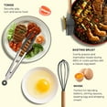 thumbnail image 6 of Smasener Premium Silicone Kitchen Utensil Set, 13 pcs, 6 of 7