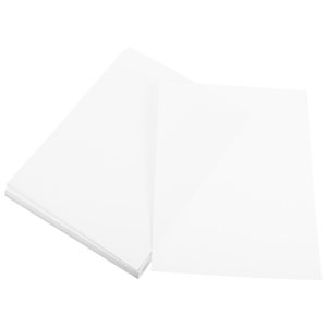 Minkissy Papier d'impression autocollant blanc pour codes à barres et projets d'artisanat